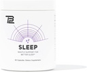 TB12 Sleep - Sleep Supplement magnesiumin, L-Theanine, Kamomilla, GABA, ja Melatoniinin Fall Asseep Nopeammin, edistää rentoutumista, ja parantaa unen laatua. Stressi ja mieliala yöllä tuki