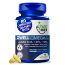Vegaani Omega 3 täydennysosa ... Algae Omega 3 DHA EPA DPA 