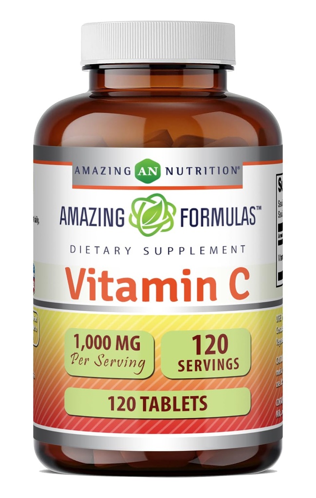 Amazing Formula C-vitamiini 1000 Mg ... Tabletin täydennysosa ... ei-GMO ...