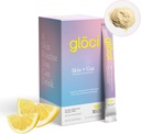 Gloci Skin + Gut - Probiotisk DE111 - Hyaluronsyra, Magnesium, Vitamin C, Zink, Coconut Water Powder - Kliniskt Studerad Probiotisk för Radiant Skin, Gut Health, Hydration - 30 Count