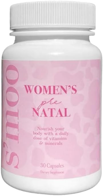 Prenatal vitamiineja naisille, joilla on rauta, D-vitamiini, kalsium & enemmän, tukee terveellistä raskauden & vauvan kehitystä - Ylläpidää punaisia verisoluja & hermosto - varhaisraskauden on oltava - 30 Caps