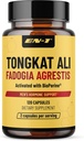 EN-1 Tongkat Ali för Män (Longjack) Fadogia Agrestis och Tongkat Ali Supplement 1205mg per Servering med BioPerine, Tongat-ali för Män - 120 kapslar Tonkat-Ali Long Jack