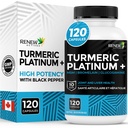 Renew Actives Turmeric Platinum 1350MG per 3 kapselia Black Pepper & Inkivääri 