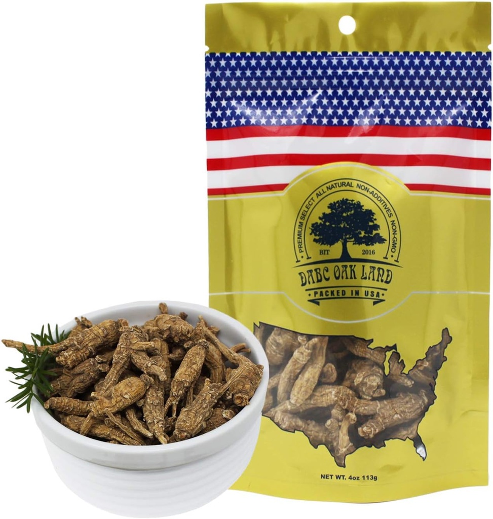 DOL Hand-Selected American Wisconsin Farmed Ginseng juuri ... pitkä pieni... ......