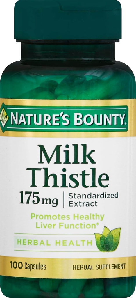 Luonnon Bounty Milk Thistle 175 mg, 100
