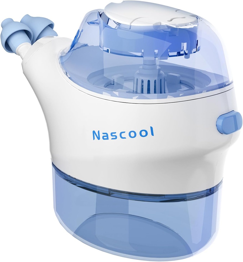 Nasal Irrigation System med 50 Salt Packets, Electric Neti Pot Nose Cleaner Sinus Rinse Machine för Sinus Relief Nasal Congestion Runny Nose