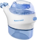 Nasal Irrigation System med 50 Salt Packets, Electric Neti Pot Nose Cleaner Sinus Rinse Machine för Sinus Relief Nasal Congestion Runny Nose