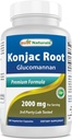 Best Naturals Konjac Root 2000mg, 180