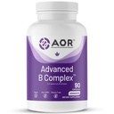 AOR, Advanced B Complex, Multivitamiini tuki energialle, stressi ja aineenvaihdunta, ravintolisä, 90 kapselia (90 palvelinta)