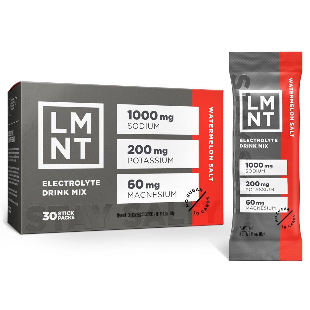LMNT Zero Sugar Elektrolyytit - Watermelon Salt