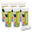 Drinklits sitruunan lime Electrolyte Fizzy Hydration Tabletit (6) Tube Bundle ... 0g Sokeri - Luonnollinen urheilu juoma - Essential Electrolytes... 60 tarjoilua - 10 tablettia per putki