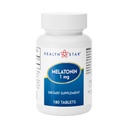 GeriCare Melatoniini 1 mg Sleep Support Supplement, Gentle Nighttime Uniapu, Non-Habit Forming, Auttaa edistämään rentoutumista ja lepoa, Jet Lag Recovery, ja parempi yöpyminen, 180 tablettia