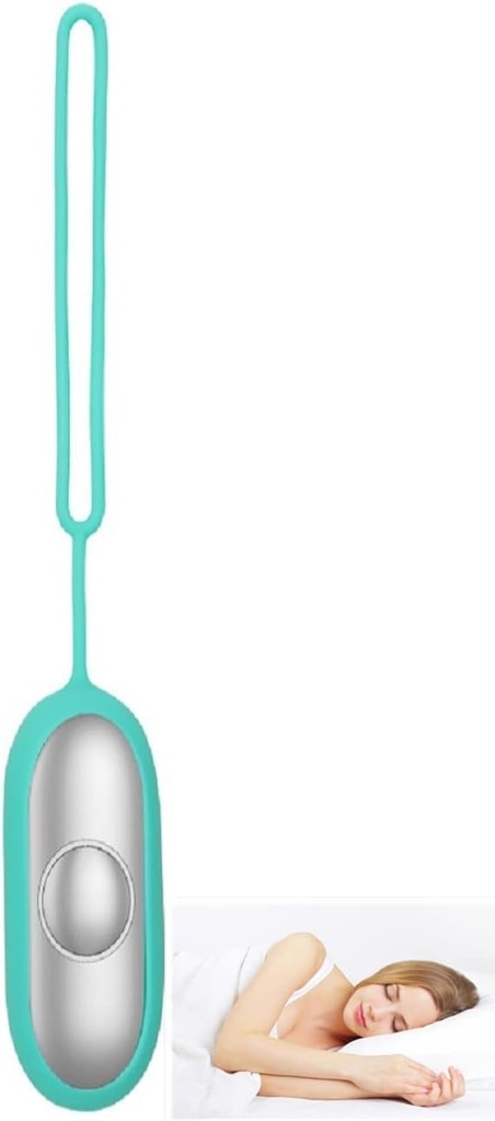 Älykäs uniapukone säädettävällä paineella ahdistelua, parantaa unta ja nopea nukkua - sininen