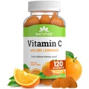C-vitamiini ja Sinkki Gummies aikuisille Echinacea ja Rose Lantiot Orange Flavored Gummy Vitamiins for Women & Men