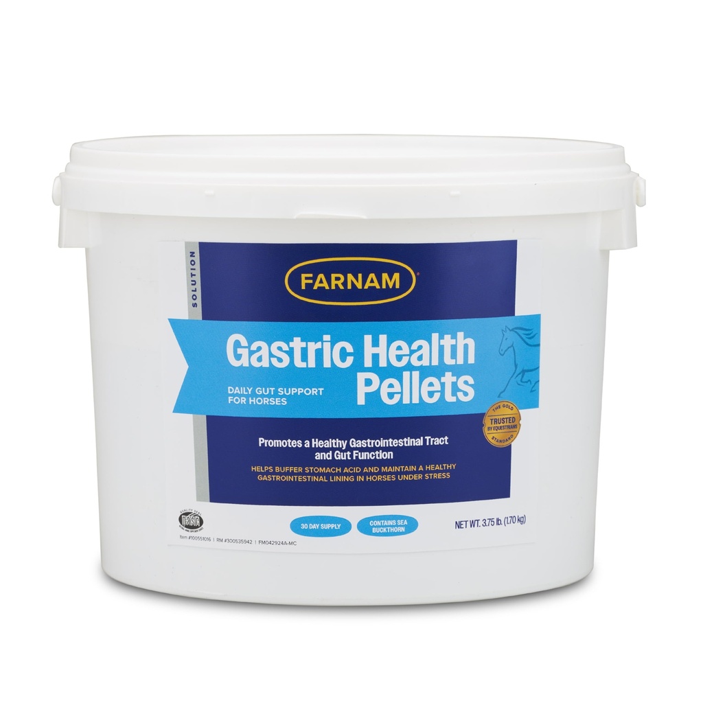 Farnam Gastric Health Pellettiä, Päivittäinen Gut ja ruoansulatusterveys täydentää hevosille auttaa säilyttämään terve ruoansulatuskanavan Tract ja Gut funktio