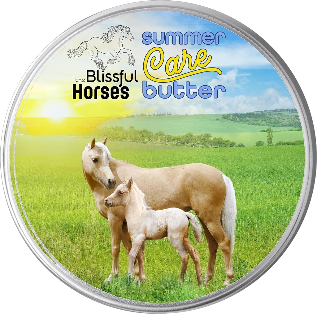 Autuas Hevonen Sun Care Sun Butter, Hellä Hevonen aurinkovoide, Helppo hakea Hevonen Sunblock Solution, Must-Have Horse Essentials koko päivän aurinkosuoja, 4 oz.