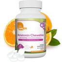 Zahler Melatoniini 5 mg tabletit - Nopeasti toimivat purtava Melatoniini 5 mg tabletit - herkullinen Orange Flavor - Tukee levollinen ja laadukas uni - Kosher non GMO valmistettu USA: ssa ravintolisä, 60 kreivi