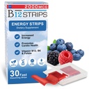 Essential Source 2000 mcg Methylcobalamiini B12 Sublingual Energy Strips ... Biotiini, B6, 5-MTHF L-Metyylifolaatti ... Alalingutiivinen B12-vitamiinit, Folaatti energia, hermojen toiminta - 30 Strips
