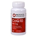 Protocol CoQ10 100mg - E-vitamiinin & soijalesitiini - CoQ10-lisäosa - Halal & munaton - 90 Softgels
