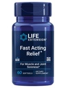 Life Extension Fast Acting Relief, Black Sesame Seeds, Turmeric, Boswellia, Joint Support Supplement, Snabb Relief för obehag i Bones, Joints & Muscles, Gluten-Free, Non-GMO, 60 Softgels