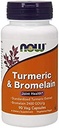Nyt Turmeric & bromelain, 90 kasviskapselia