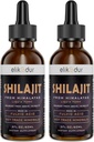 Shilajit Hartsi orgaaninen neste Supplement, Shilajit Himalayan Organic, Shilajit Liquid Drop, Shilajit Drop sisältää 85 trace Minerals, Vaihtoehto hartsi & kapselit, 120 ml