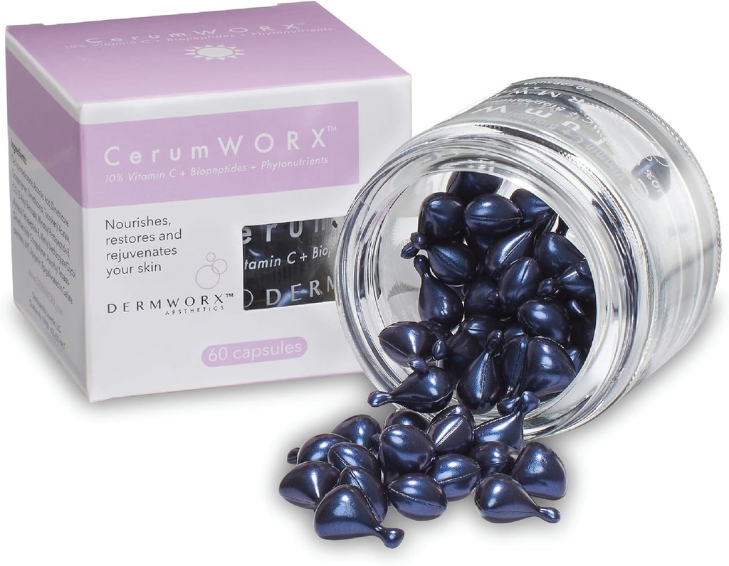 CerumWORX Day Seerumi: 10% C-vitamiinikapselit