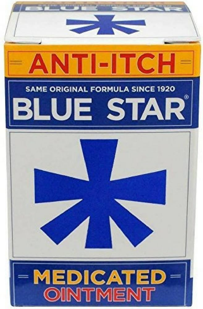 Blue Star -lääkevoide 2 oz (pakkaus 9)