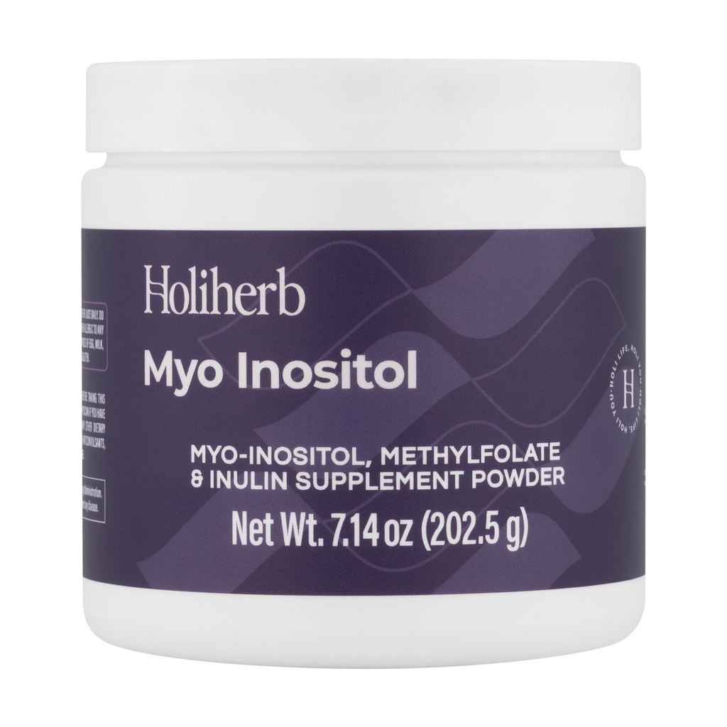 Holiherb Myo Inositol + Metyylifolaatti Supplement for Women ... Hedelmällisyys Lisäravinteet Hormonaalinen Balance & Munasarja terveys tuki ... 4g Myo Inositol per tarjoilu 50 tarjoilua
