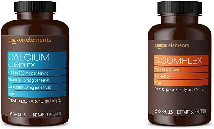 Elements Calcium Complex med vitamin D och Elements B Complex