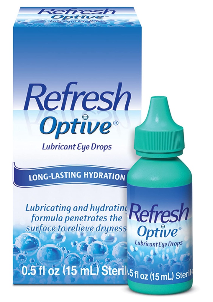 Virkistä optinen Lubricant Eye Drops, 0,5 Fl Oz Sterile