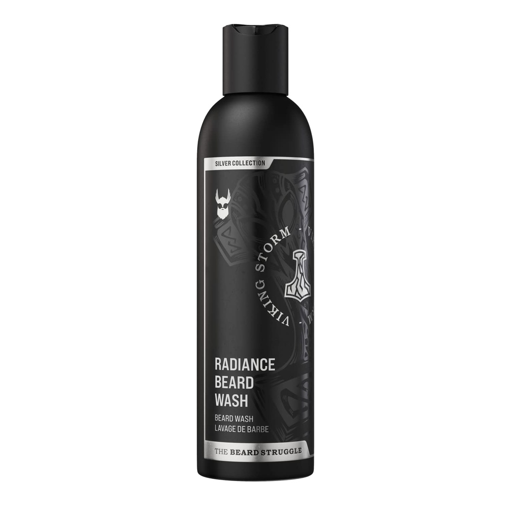 Parran kamppailu Radiance Partapesu - Deep Clean & Hydrated Parta hoito - Viking Parta Shampoo miesten (8 Fl oz) - Silver Collection- Gold Collection - Platinum Collection