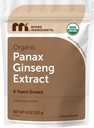 Micro Ingredients Maximal Strength Organic Korean Ginseng Root 200:1 Powder, 4 Ounce, Red Panax Ginseng Powder, Active Ginsenosides, Vegan Friendly
