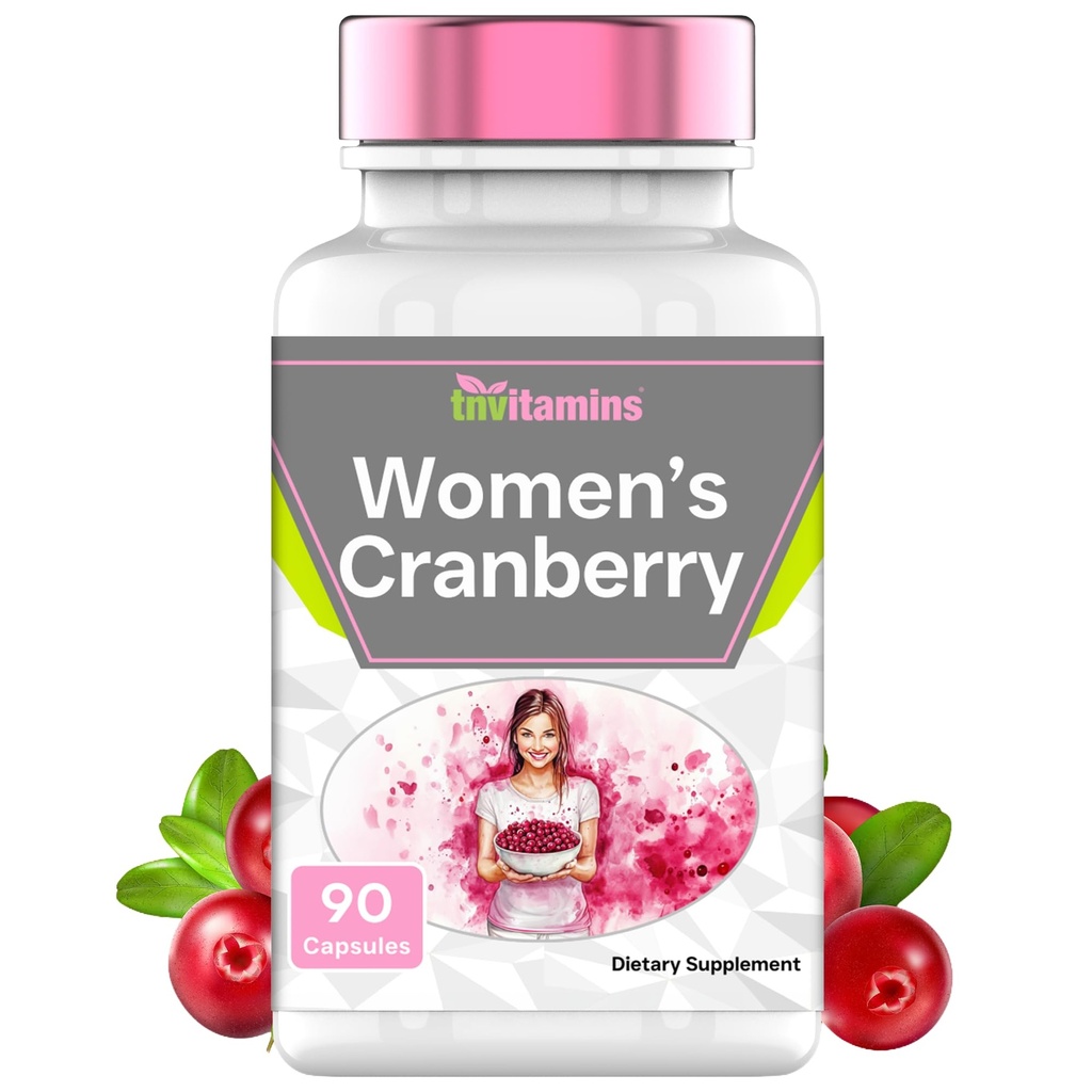 Cranberry piller för kvinnor: 30 000 mg - 90 kapslar | Urinary Tract Health & Support * Cranberry Concentrate Extract Vitamin Supplement för kvinnor | Icke-GMO | Made in the USA!