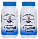 Christopher's Original Formula Adrenal Formula Stress Support - Lisäravinteet - Natural Cortisol Manager - pakkaus 2