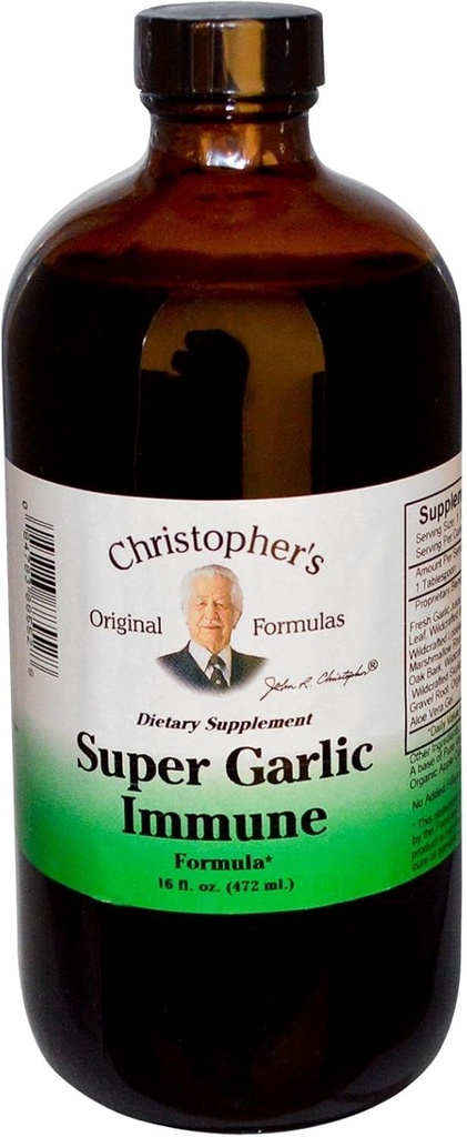 Dr. Christopher's Super Valkosipuli Immune Syrup 16 oz