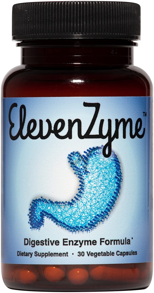 Luonnollinen digestiivinen Enzyme täydennysosa - ei-GMO, Vegan