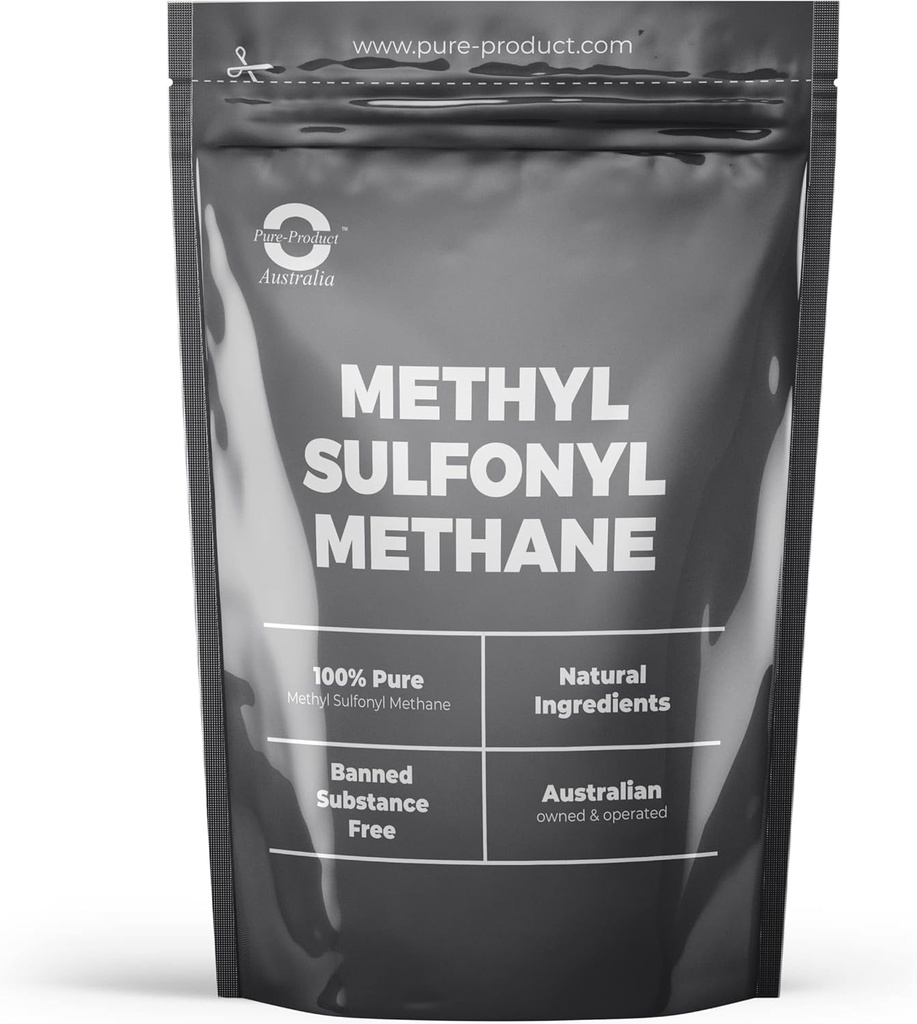 Puhdas tuote Australia Metyylisulfonyylimetaani (MSM), 200 grammaa 200 grammaa