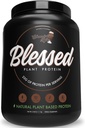 Siunattu vegaaniproteiinijauhe - Kasvipohjainen proteiinijauhe Ateriankorvike Protein Shake, 23 g Pea Protein Powder, Dairy Free, Gluteeniton, soijaton, Ei sokeria lisätty, 30 tarjoilua (Chocolate Mylk)
