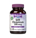 Bluebonnet Nutrition GTF Kromi 200 mikrog, soijaton, gluteeniton, ei-GMO, Kosher Certified, Dairy-free, Vegaani, 100 kasvikapselia