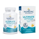 Nordic Naturals Ultimate Omega Xtra, Lemon Flavor - 60 pehmeää geeliä - 1480 mg Omega-3 + 1000 IU D3-vitamiinia - EPA & DHA - aivot, sydän, & immuuniterveys - 30 tarjoilua