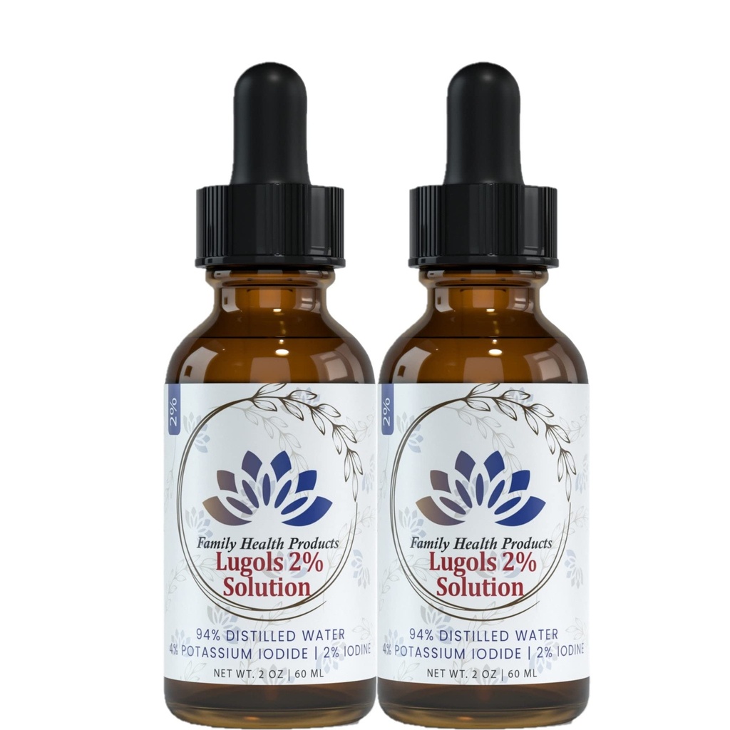 Lugols Jodi Solution 2% 2 fl oz Liquid Drops