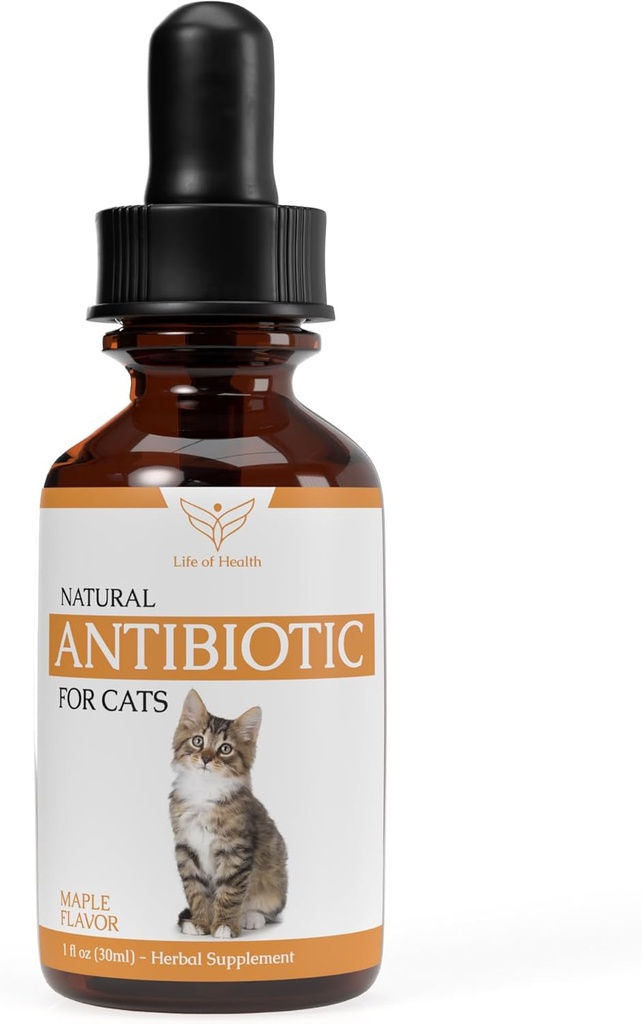 Natural Antibiootit kissat - Cat Antibiootit - Cat Antibiootit - Pet Antibiootit - Cat Immuuni tuki - Antibiootit kissat - Cat Multivitamiini - Cat UTI Antibiootit - (2 Pack)