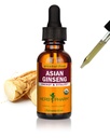 Herb Pharm Asian (Panax) Ginseng Liquid Glycerite for Energy and Stamina, Alkoholiton Glycerite, 1 Oz