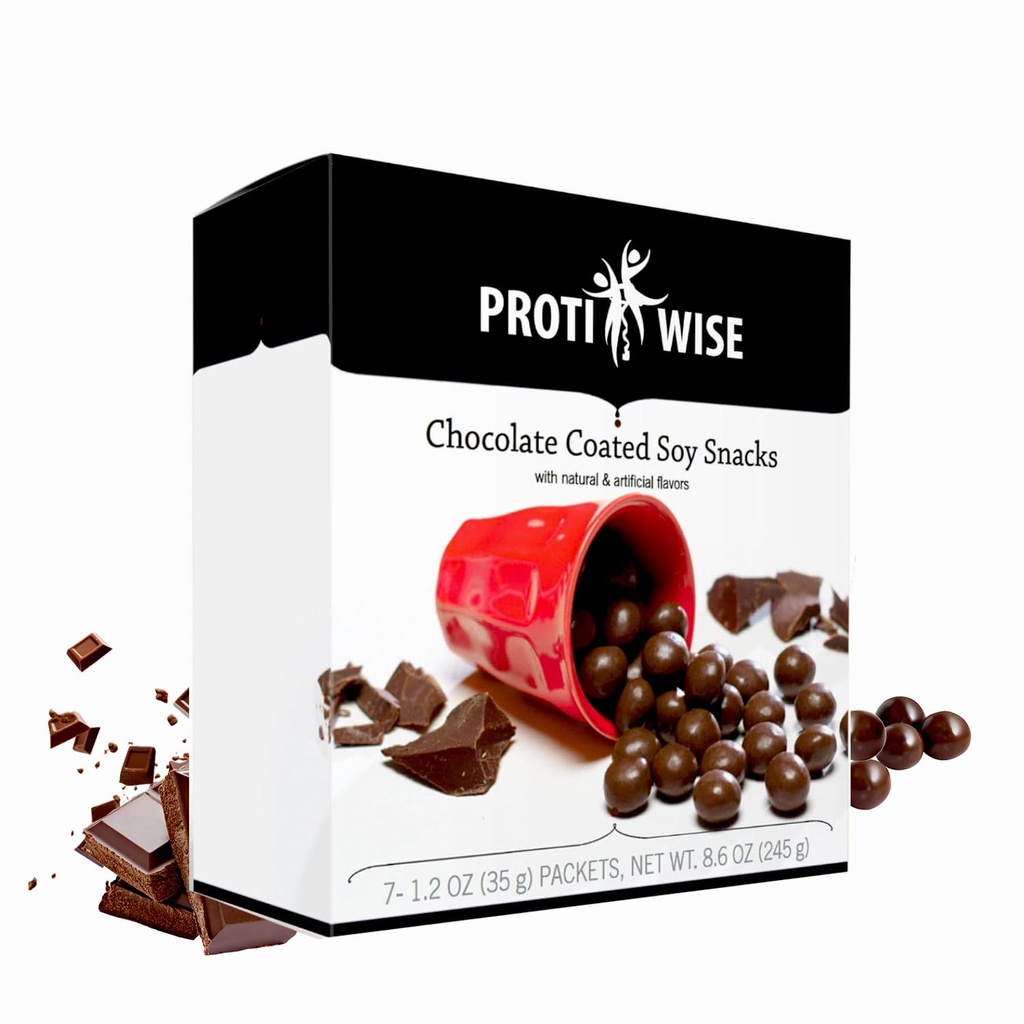 ProtiWise High Protein 15g Soy Välipalat ... Suklaa 7/Box ... Painonmenetys, KETO Ruokavalio Friendly, Nälkävalvonta Välipala ...