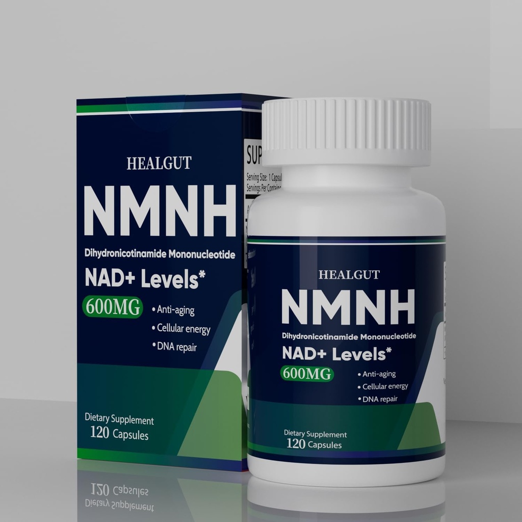 NMNH Supplement for Anti-Aging Breakthrough - Boost NAD+ Levels mer effektivt än NMNH Liposome 120 kapslar