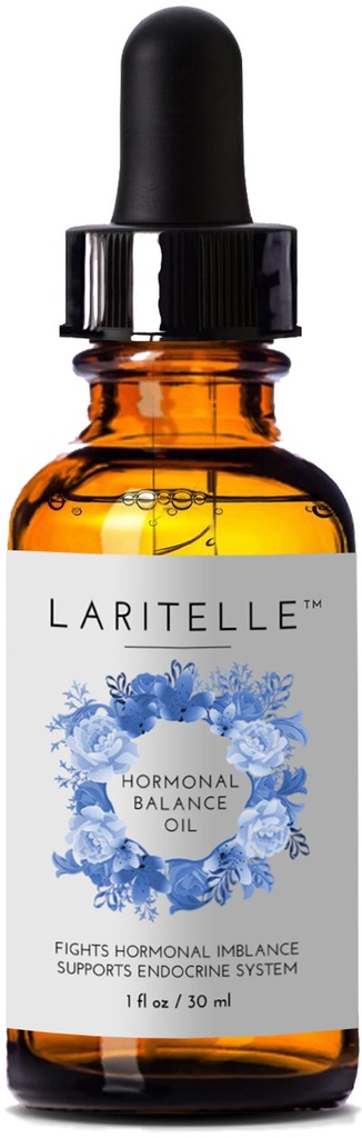 Laritelle Organic Hormonal Balance & Kilpirauhasen tuki hoito 1 oz 