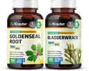 BIO KRAUTER Goldenseal 100 kapselia & rakkoranneke 100 kapselia