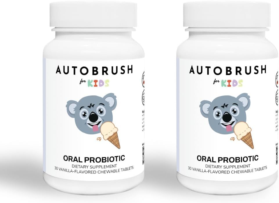 Autobrush Lapset Oral-Care Hidas liuottamalla Probiootit tabletit ... Hampaiden lisäravinteet...