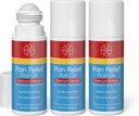Maximum Strength Pain Relief Roll-on, 3 oz Value Koko, Lidokaiini 4%, Numbs Pain Away, Hermokipu, (3 pakkaus)
